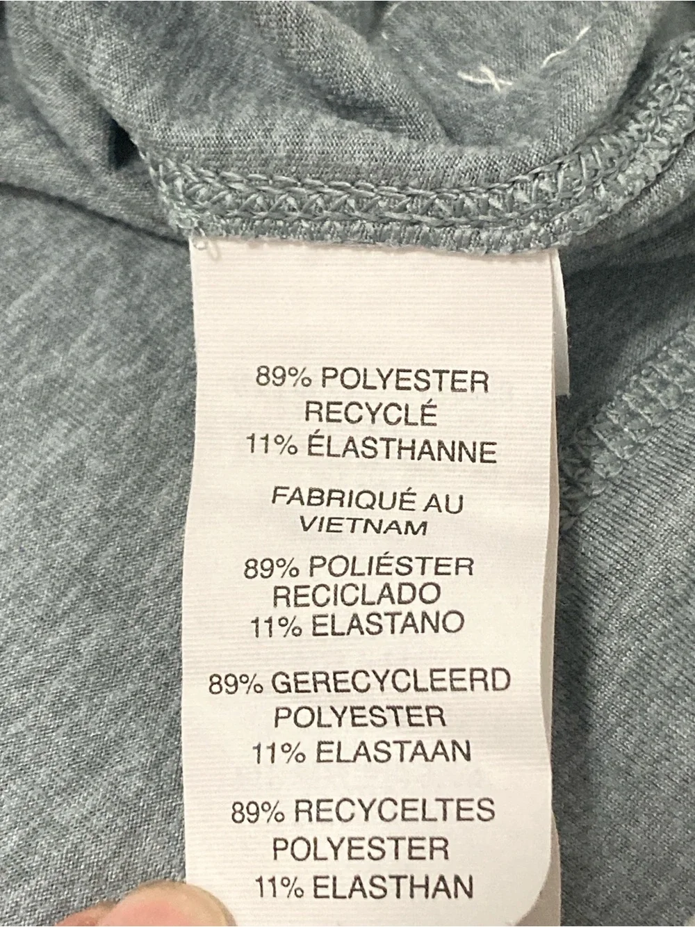 Vuori Women’s Halo Essential Half Zip Mock Neck M Dreamknick  Heather GrayVW284 - Picture 12 of 16